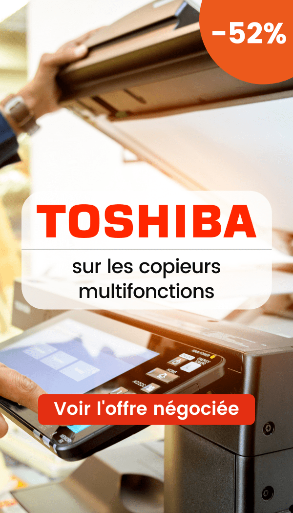 Offre négociée Achat Centrale sur les copieurs multifonctions Toshiba