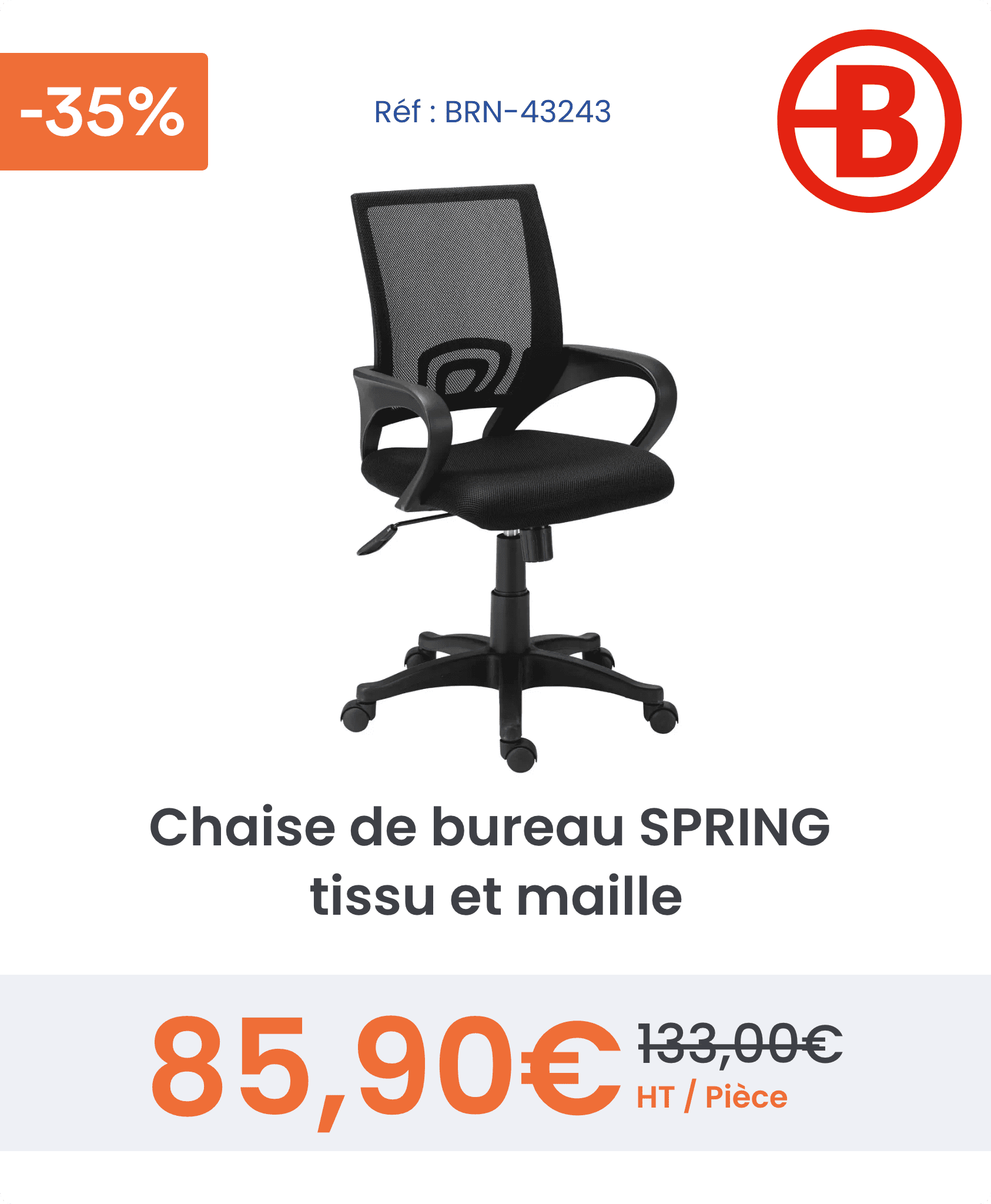 Offre négociée bruneau siege