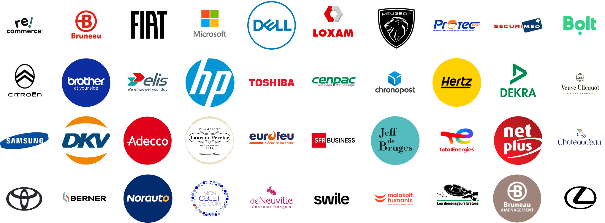 Groupe 3164 Plus de 100 fournisseurs a des tarifs qui sont négociés