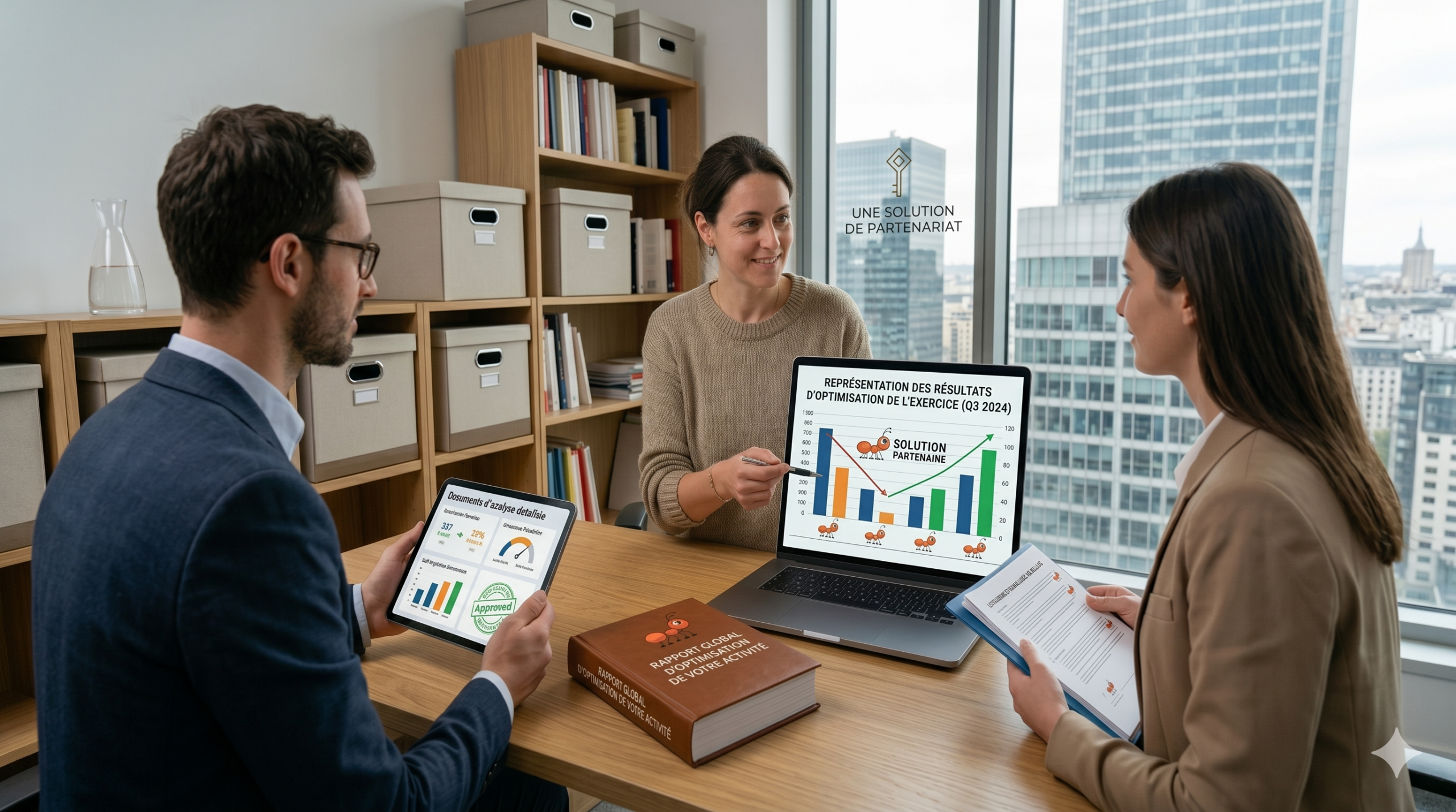 Réunion afin de réduire les coûts grâce aux centrale d'achat
