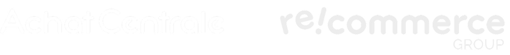 Logo Achat Centrale + Recommerce