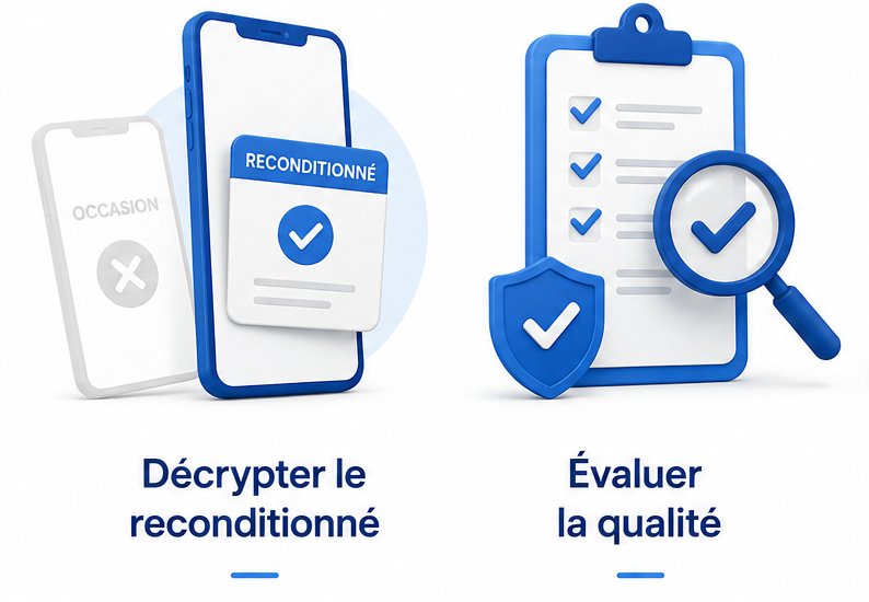 Icône illustrant la première partie du webinaire Recommerce
